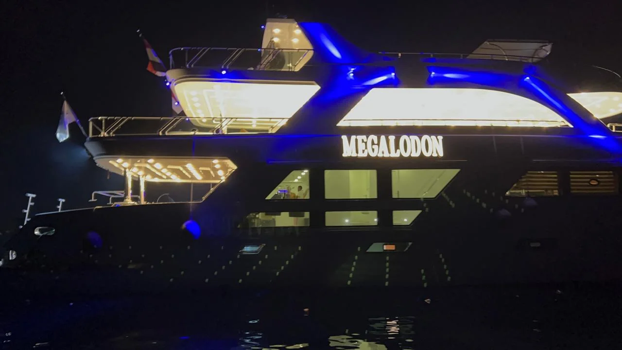 Romantic Dinner Cruise on Megalodon Mega Yacht